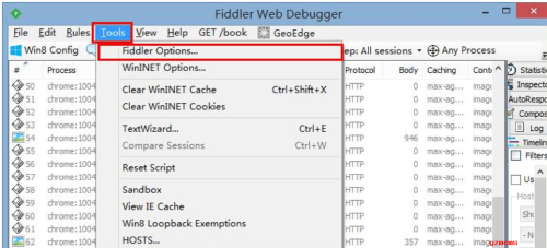 使用Fiddler对真机（Android 系统）上App抓包